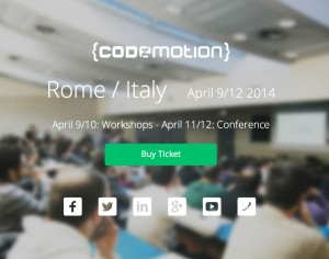 Codemotion Roma 2014